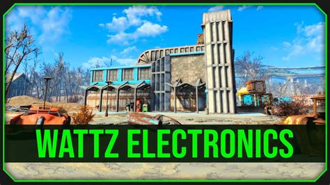 wattz electronics location fallout 4|FALLOUT 4 (PS5) .